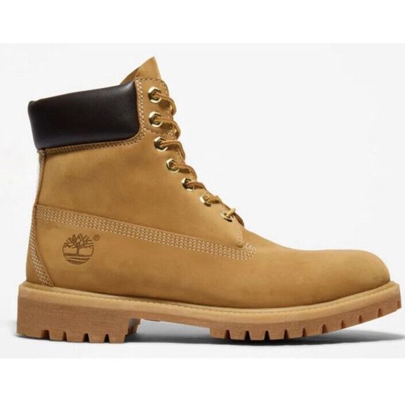Timberland 100178 Men's Sz 11 Waterproof Basic 6in Ankle Boots Wheat $249 - Picture 7 of 8